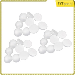 30 modelado de espuma de poliestireno espuma de poliestireno blanco medio redondo esfera diy decoración 4\\\\»