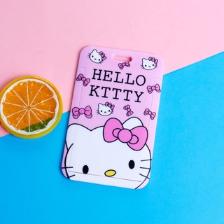 Lindo Hello Kitty Cordón Tarjeta Identificación Insignia Titular Caso