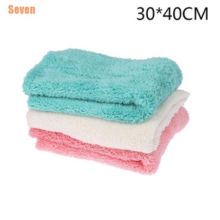 seven (¥)~350gsm premium microfibra lavado de coche toalla de secado super absorbente toalla 30x40cm