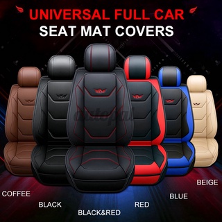 fundas universales para asiento de coche, almohadillas transpirables, piel sintética