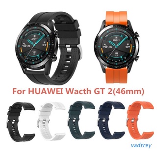 va sports pulsera de silicona correa de reloj para huawei watch gt2 46 mm gear s3 clásico