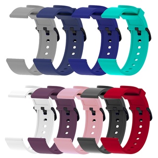 Correa deportiva de silicona para Xiaomi Huami Amazfit Bip Smart Watch 20 mm banda de repuesto pulsera accesorios inteligentes
