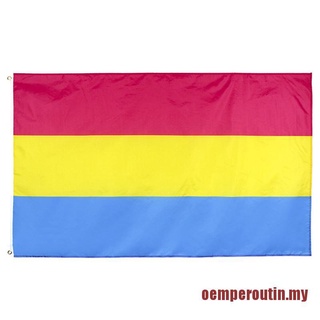 Opt 90x150cm Omnisexual LGBT pride pansexual bandera pansexual