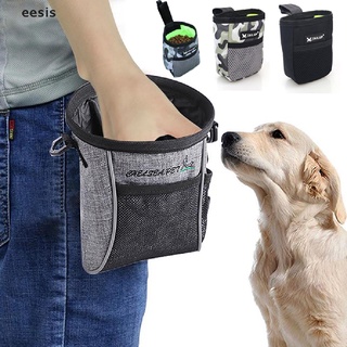 [eesis] bolsa de entrenamiento portátil para perros al aire libre, duradera, para caminar, aperitivos, bolsas para mascotas dfh