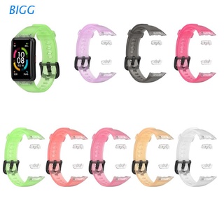 bigg para huawei pulsera band6 smart watch durable ajustable silicona split correa