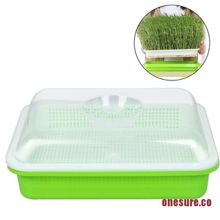 ONESURE Seed Sprouter Tray Seed Bean Sprout Grower Soilless Seedlings Nursery Planting