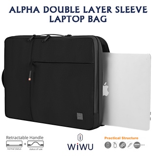 Wiwu ALPHA - bolsa de doble capa para portátil, a prueba de golpes, impermeable