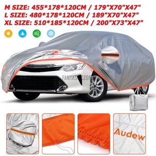 M/l/xl Audew 210D coche cubierta completa impermeable sol UV lluvia protección resistente