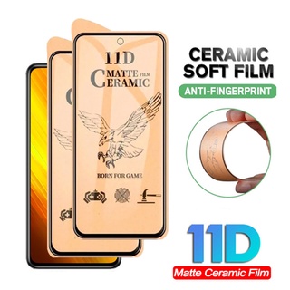 Poco X3 F3 GT 5G Ceramic Matte Tempered Glass for Xiaomi Poco M3 Pro 5G X3 NFC Pro Anti-fingerprint Screen Protector