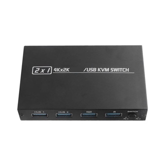 HDMI-compatible KVM Switch Two In And One Out 4K 30Hz For Computer Room (9)