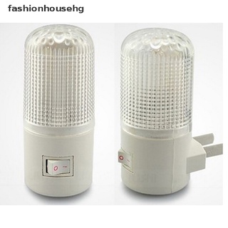 fashionhousehg 4 led montaje en pared dormitorio lámpara de noche licht enchufe de luz bombilla ac 3w venta caliente