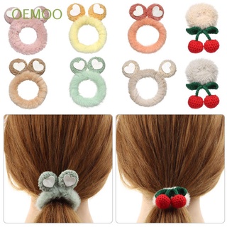 Oemoo adornos para niñas accesorios para mujer diadema elástica para niños banda para el cabello clip/Multicolor