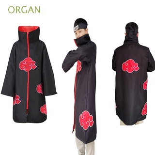 ORGAN New Naruto Cloak Halloween Party Robe Cape Cosplay Costumes Superior Quality Adult Kids Dress Up Anime Convention Akatsuki