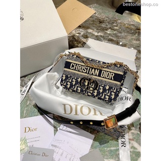 Dior Caro Shoulder Bag Ladies Embroidered Handbag Fashion Temperament Messenger