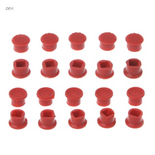 DEVI 10Pcs Red Caps For Lenovo IBM Thinkpad Mouse Laptop Pointer TrackPoint Cap