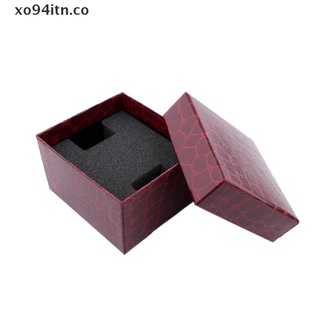 xo94itn: caja de regalo de cocodrilo lines noble, duradera, para pulsera, reloj de joyería [co] (3)