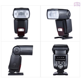 Oy* AD-560II Pro cámara Universal Flash Speedlite On-cámara Flash GN50 w/ luz LED ajustable de relleno con Color Fil