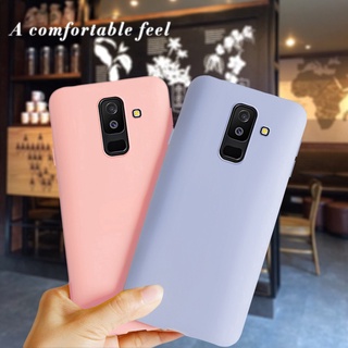 Case Samsung Galaxy J8 2018 Android Soft Cover Candy Color Silicone Casing Samsung J8 (2018) J810F J810G Phone Cover