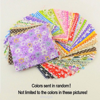 50pcs moda diy patchwork acolchado 10x10cm costura artesanía tela (2)