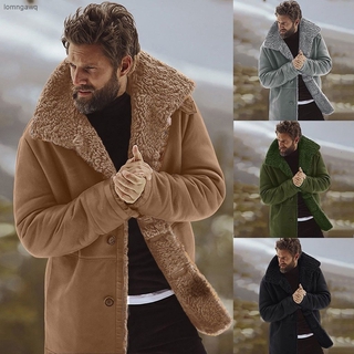 Lgq chamarra/chaqueta De piel De oveja cálida cálida para invierno para hombre (1)