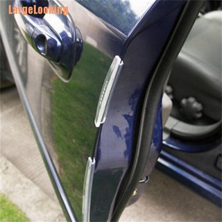 Largelooking* 8 protectores de borde de puerta de coche, Protector de protección Anti-rubín (1)