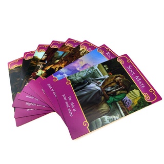 44 pzs juego de cartas de Tarot/juego de cartas de Tarot/nuevo Romance/ángel/oráculo/juego de cartas regalo 101mm*74mm ☆Yxbest