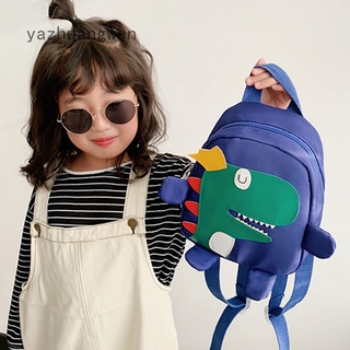 Mochila de niño dinosaurio de dibujos animados niña mochila de 1-2-3 años de edad pequeña bolsa de la escuela