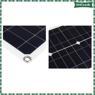 100watt 18v monocristalino de silicona panel solar módulo solar controlador de carga solar+panel solar conector cables de extensión kit de accesorios