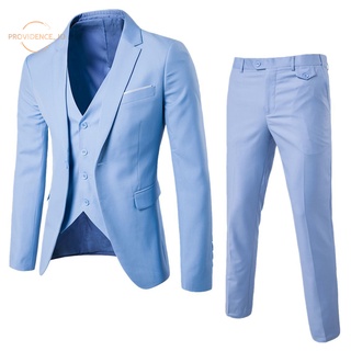providence hombre chaqueta pantalones estilo coreano blazer cremallera mosca pantalones temperamento para boda