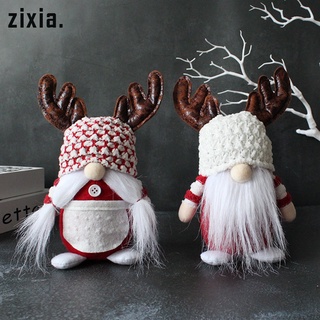 gnome de navidad muñeca de felpa sin cara muñeca fiesta accesorios con capucha muñeca hogar gnomos de navidad decoración para el hogar