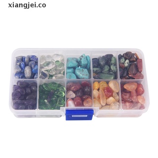 [xiangjei] diez tipos de piedra de cuarzo natural mini/chips de roca energía/todo el co