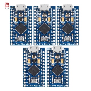 5PCS Pro Mini ATmega32U4 ule Board with 2 Row Pin for Arduino (1)