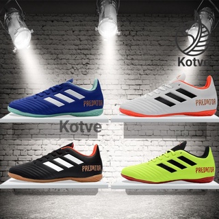 Oferta de tiempo!!Adidas Predator TF tamaño: 39-45 zapatos de fútbol sala Kasut Bola Sepak zapatos de fútbol interior zapatos de fútbol