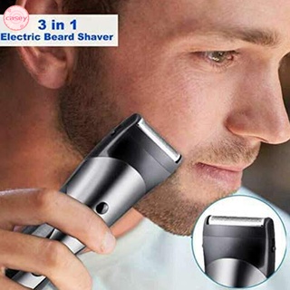 3-in-1 Electric Beard Shaver for Men Hair Clipper Set Nose Shaving Hair Trimmer (6)