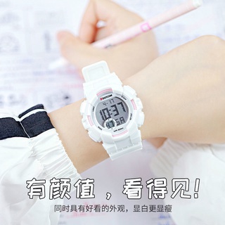 Reloj electrónico Dongteku para mujeres, reloj para niños de escuela secundaria, deportes pequeños para mujeres, escuela secundaria, impermeable