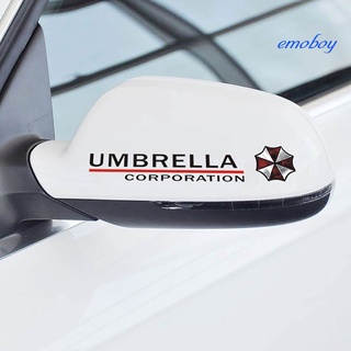 emoboy 1 par paraguas Corporation espejo retrovisor coche pegatinas reflectantes decoración