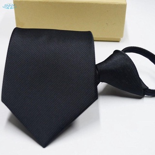 Formal Tie Formal para hombre de Nylon Simple lazo cremallera cinturón conveniente moda (1)