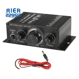 dc12v hifi amplificador de potencia hogar audio y video estéreo receptor de música mp3 amplificador de coche de alta calidad