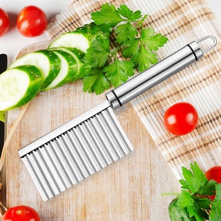 confiable patata ondulado cuchillo de acero inoxidable gadget de cocina pelador herramientas de cocina