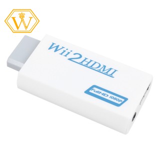 Wii a HDMI convertidor 480P mm convertidor de Audio caja adaptador Wii-link (1)