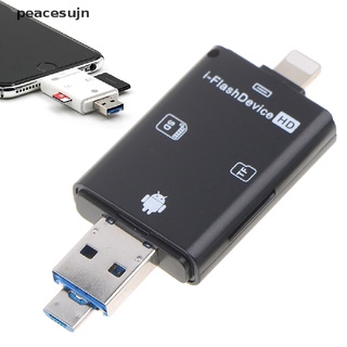 [jn] Adaptador USB Flash Drive TF Lector De Tarjetas Para Tarjeta SD iOS HUAWEI . (1)
