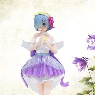 Kawaii Re:Zero Starting Life In Another World Rem Sakura Image Ver . Preciosa Figura Coleccionable Modelo Juguete