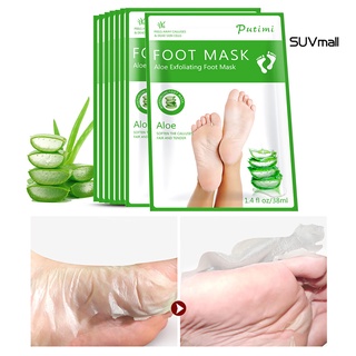 2X cubrepies Removedora De piel muerta Hidratante exfoliante pies cuidado De la piel (3)