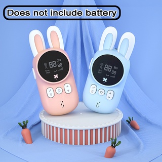 Linterna de carga USB de 3 km para niños walkie Talkie