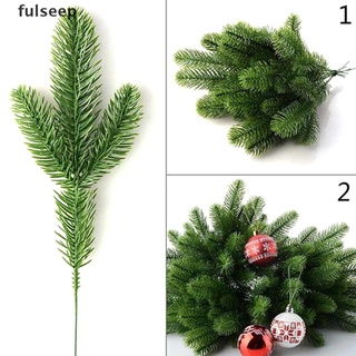 [fulseep] flone agujas de pino artificial simulación planta árboles de navidad decoraciones trht