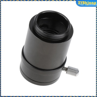 1x adaptador de lente de montaje en c para cámara de vídeo microscopio 25 mm a 28 mm conector