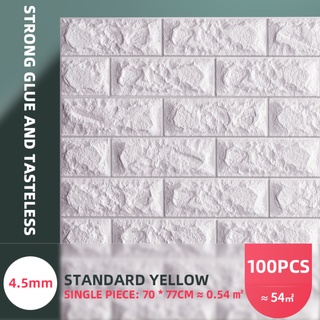 diy autoadhesivo 3d ladrillo pegatinas de pared impermeable 3d papel pintado walldecor abdi