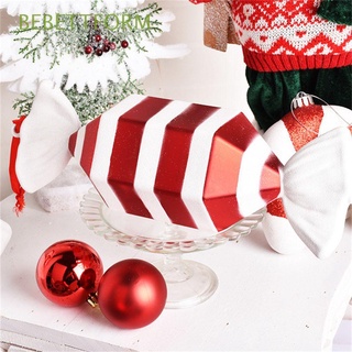 bebettform rojo blanco navidad dulce pantalla herramientas caramelo caña festival lindo adorno de boda decoración del hogar árbol de navidad gigante caramelo