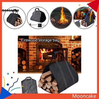 Moon* Camping Supplies Wood Carrier Bag Wood Carrying Log Tote Bag Sturdy for Camping