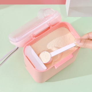 Caja Portátil De leche en polvo Portátil para bebés/babydoll De gran capacidad para almacenar leche en polvo caja sellada (5)